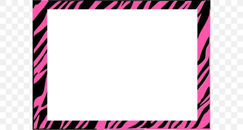 Zebra Animal Print Pink Stripe Clip Art, PNG, 600x440px, Zebra, Animal Print, Area, Black, Brand Download Free