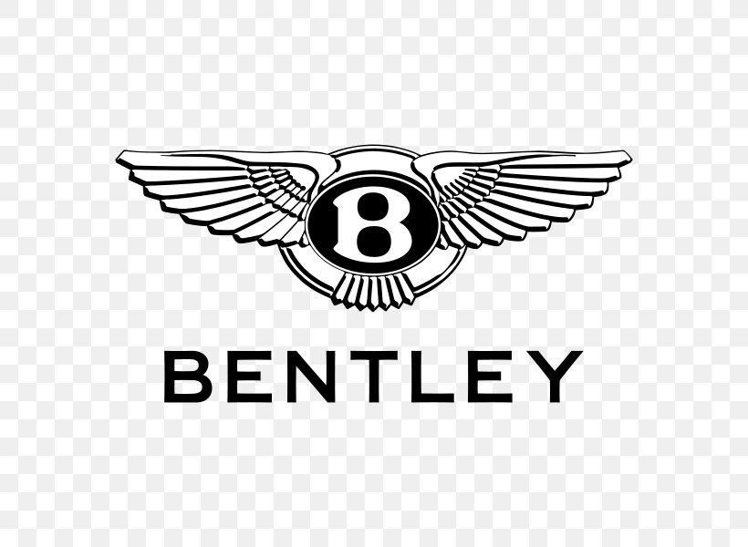 Bentley Motors Limited Car Logo Luxury Vehicle, PNG, 600x600px, Bentley Motors Limited, Arrinera, Bentley, Black, Black And White Download Free