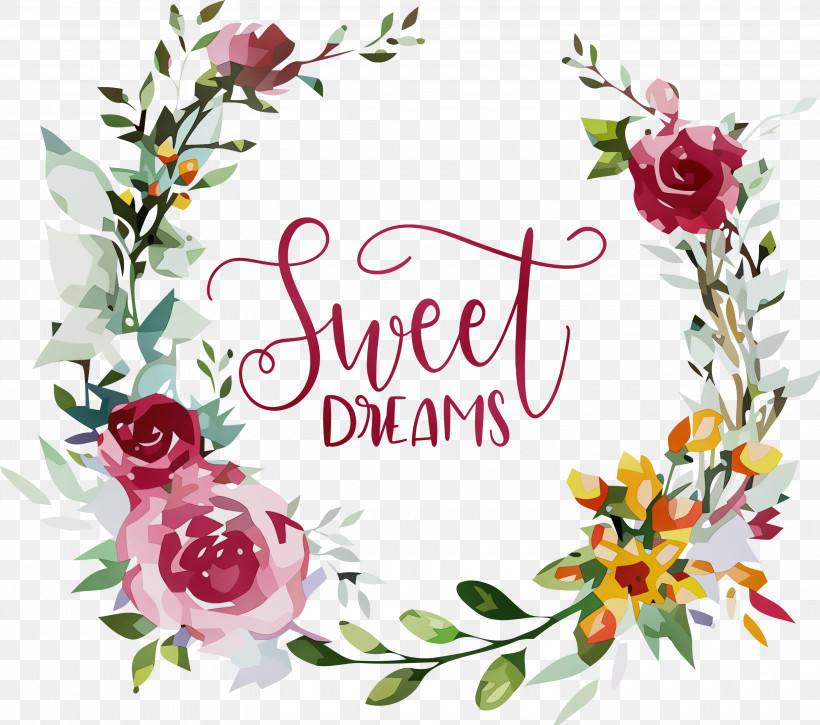 Floral Design, PNG, 3000x2653px, Sweet Dreams, Cut Flowers, Dream, Drummer, Floral Design Download Free
