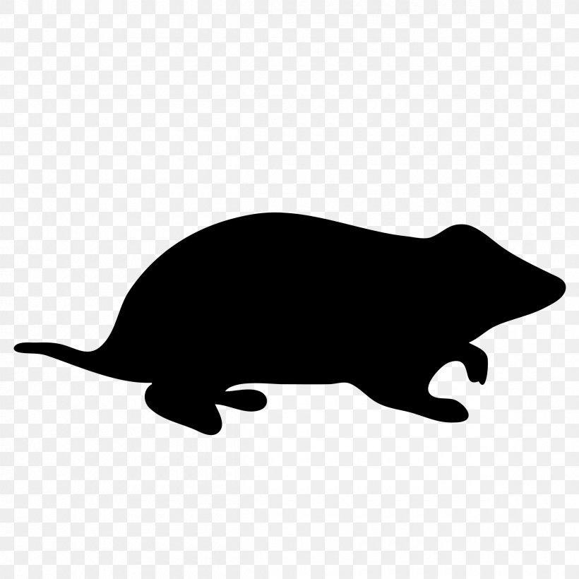 Hamster Silhouette Clip Art, PNG, 2400x2400px, Hamster, Black, Black And White, Carnivoran, Cartoon Download Free