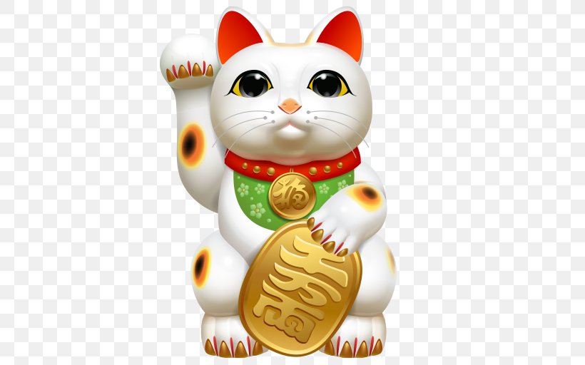 Maneki-neko Cat Luck, PNG, 512x512px, Manekineko, Carnivoran, Cat, Cat Like Mammal, Christmas Decoration Download Free