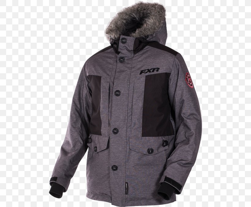 Jacket Hoodie Parka Coat Outerwear, PNG, 500x678px, Jacket, Black, Coat, Fur, Fur Clothing Download Free