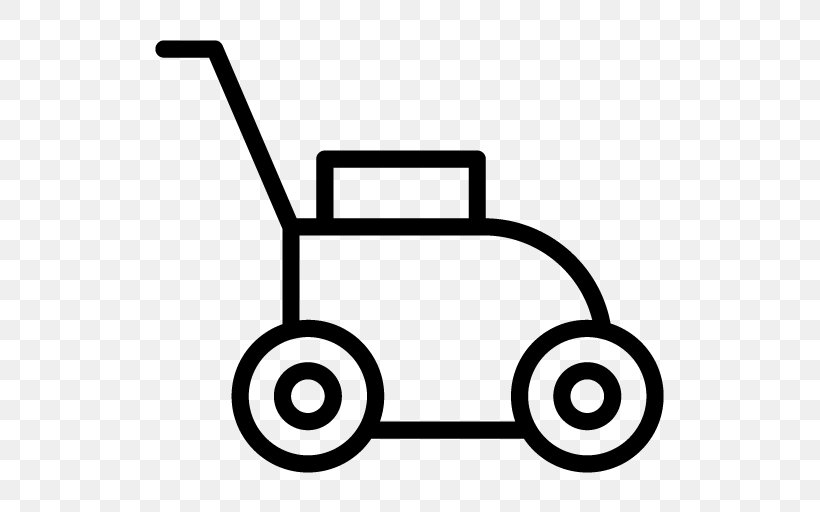 Lawn Mowers Gardening Garden Tool Clip Art, PNG, 512x512px, Lawn Mowers, Area, Artwork, Black And White, Garden Download Free