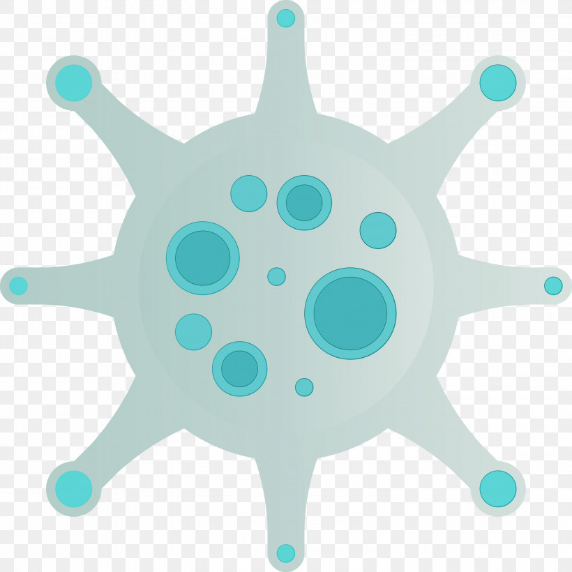 Turquoise Aqua Green Turquoise Circle, PNG, 3000x3000px, Coronavirus, Aqua, Circle, Corona, Green Download Free