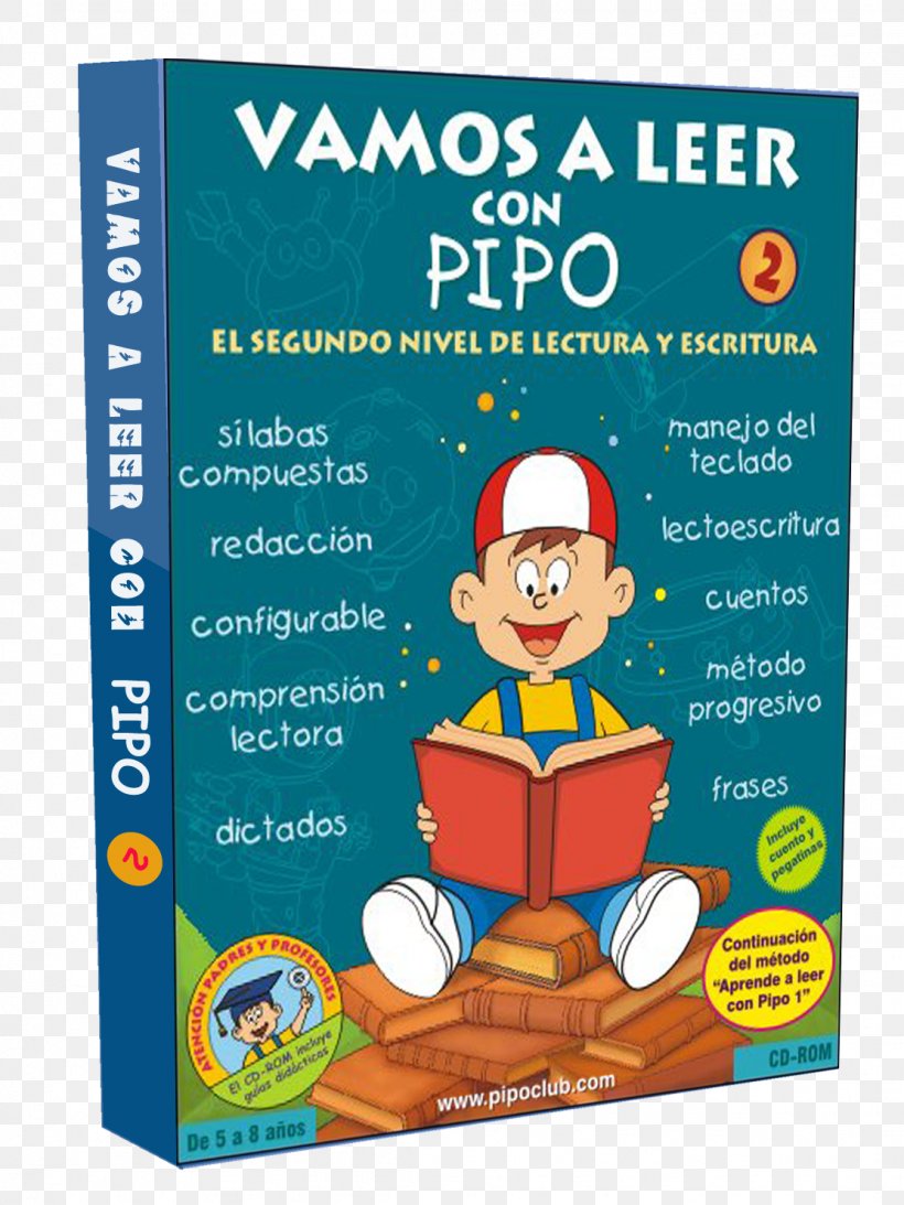 Ven A Jugar Con Pipo Reading Educational Video Game Learning, PNG, 1112x1483px, Reading, Advertising, Book, Child, Course Download Free