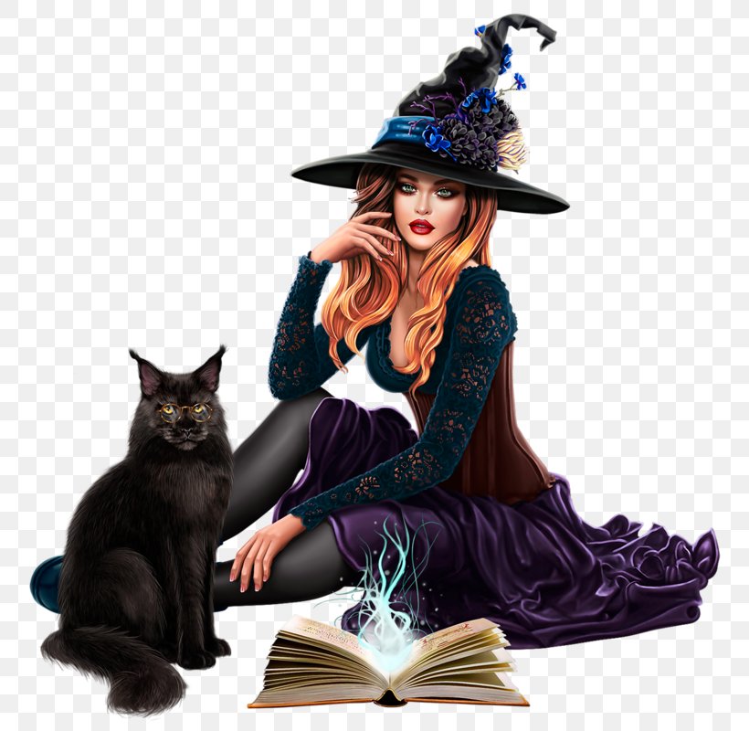 Witchcraft Halloween Clip Art, PNG, 784x800px, Witch, Art, Black Magic, Cat, Diary Download Free