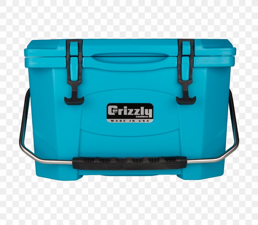 Cooler Grizzly 15 Grizzly 20 Grizzly 40 Outdoor Recreation, PNG, 1200x1050px, Cooler, Aqua, Bag, Camping, Electric Blue Download Free