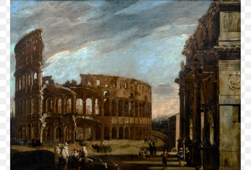 Arch Of Constantine Colosseum 17th Century Painter Oil Painting, PNG, 2500x1691px, 17th Century, Arch Of Constantine, Ancient Roman Architecture, Ancient Rome, Arch Download Free
