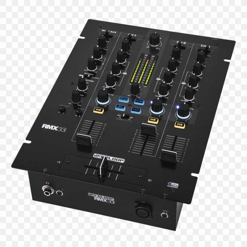 DJ Mixer Audio Mixers Disc Jockey DJ Controller, PNG, 900x900px, Watercolor, Cartoon, Flower, Frame, Heart Download Free