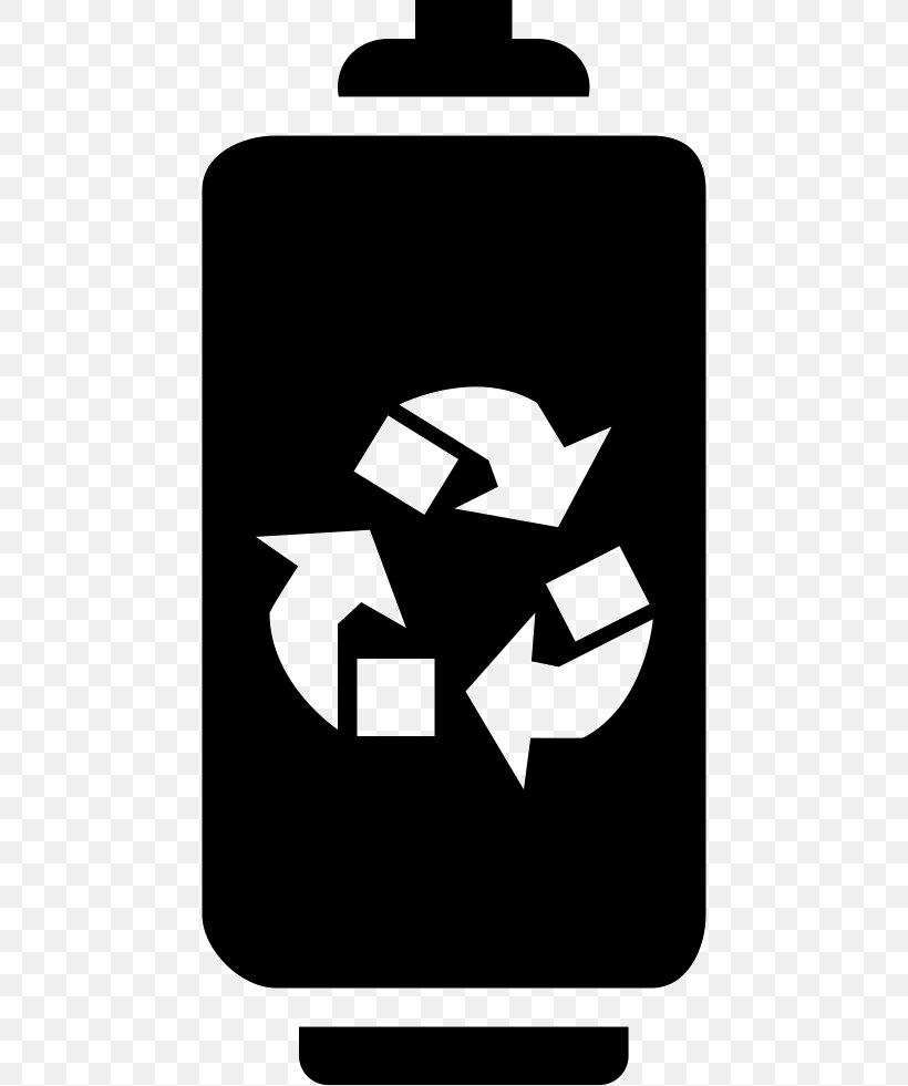 Recycling Symbol Waste Battery Recycling, PNG, 456x981px, Recycling Symbol, Battery, Battery Recycling, Black And White, Brand Download Free