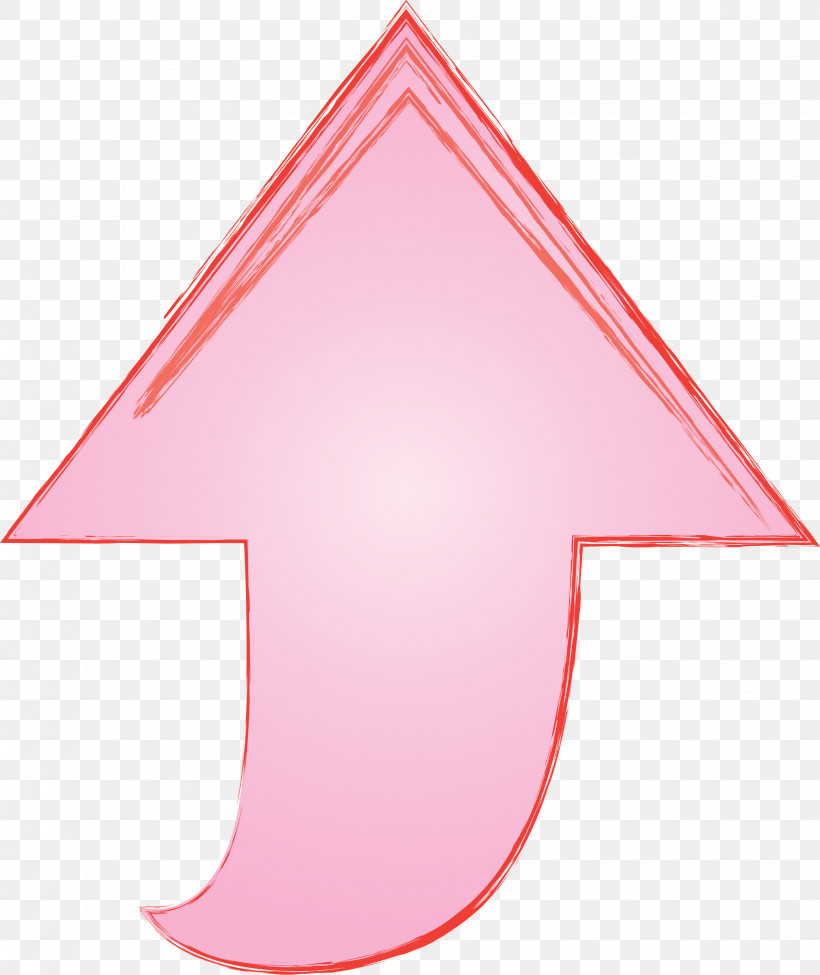 Wind Arrow, PNG, 2522x3000px, Wind Arrow, Pink, Symbol, Triangle Download Free
