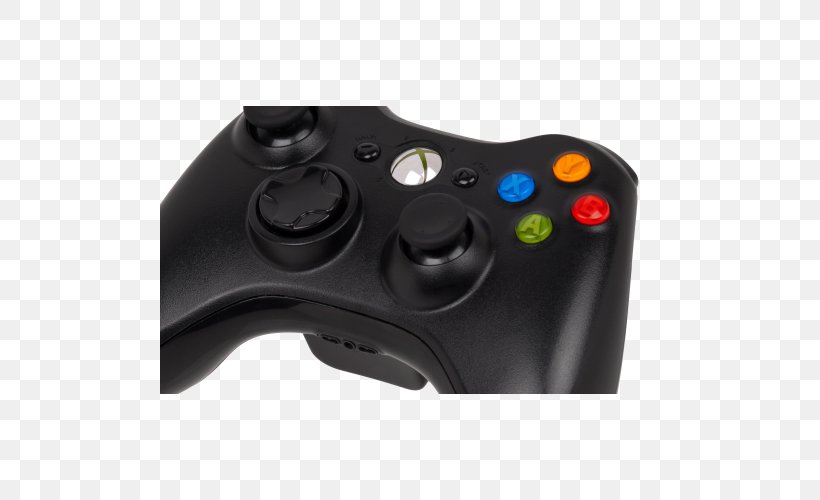 Xbox 360 Controller Game Controllers Video Game Consoles, PNG, 500x500px, Xbox 360, All Xbox Accessory, Controller, Electronic Device, Game Controller Download Free
