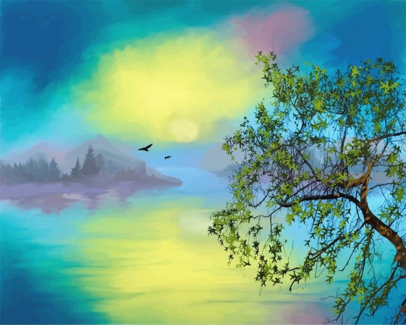 Drawing Clip Art, PNG, 2399x1921px, Drawing, Acrylic Paint, Art, Artwork, Atmosphere Download Free