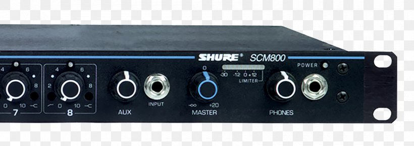 Microphone Shure SM57 Shure SM58 Shure SCM800, PNG, 1700x600px, 19inch Rack, Microphone, Audio, Audio Crossover, Audio Equipment Download Free