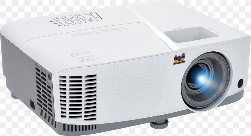 Multimedia Projectors ViewSonic XGA Digital Light Processing, PNG, 3000x1630px, Multimedia Projectors, Contrast Ratio, Digital Light Processing, Display Resolution, Home Theater Systems Download Free