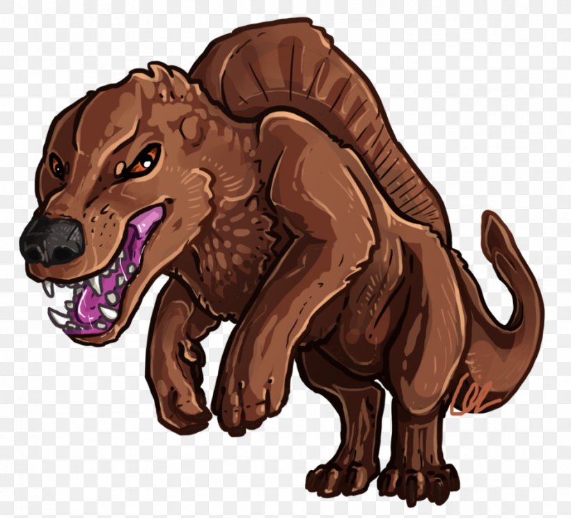 Dog Dinosaur Spinosaurus Drawing Fan Art, PNG, 938x852px, Dog, Art, Bear,  Big Cats, Carnivoran Download Free
