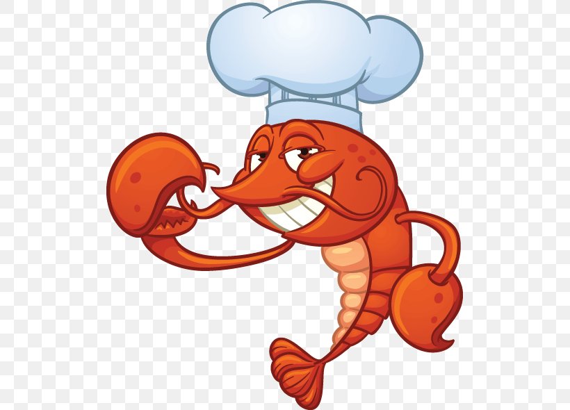 Lobster Seafood Sashimi Chef, PNG, 513x590px, Lobster, Artwork, Cartoon, Chef, Drawing Download Free