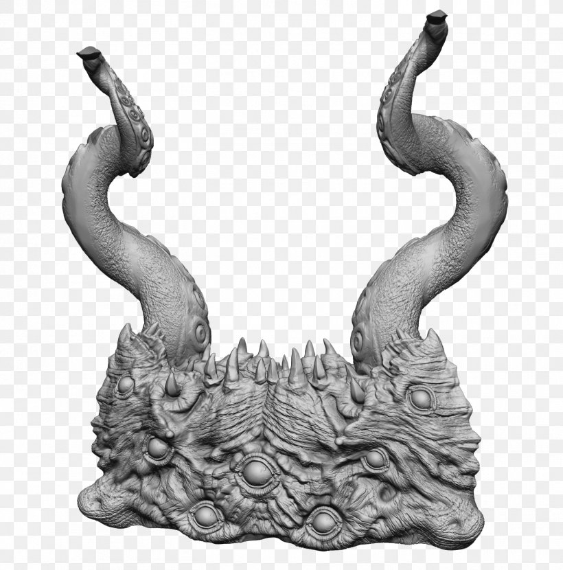 Mitos De Cthulhu, Los Cthulhu Mythos The Awakening Figurine, PNG, 1468x1486px, Cthulhu, Awakening, Black And White, Cthulhu Mythos, Figurine Download Free