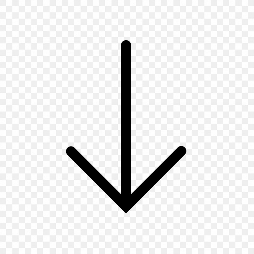 Download Arrow Vector Download, PNG, 1024x1024px, Vector, Black And White, Point, Pointer, Symbol ...