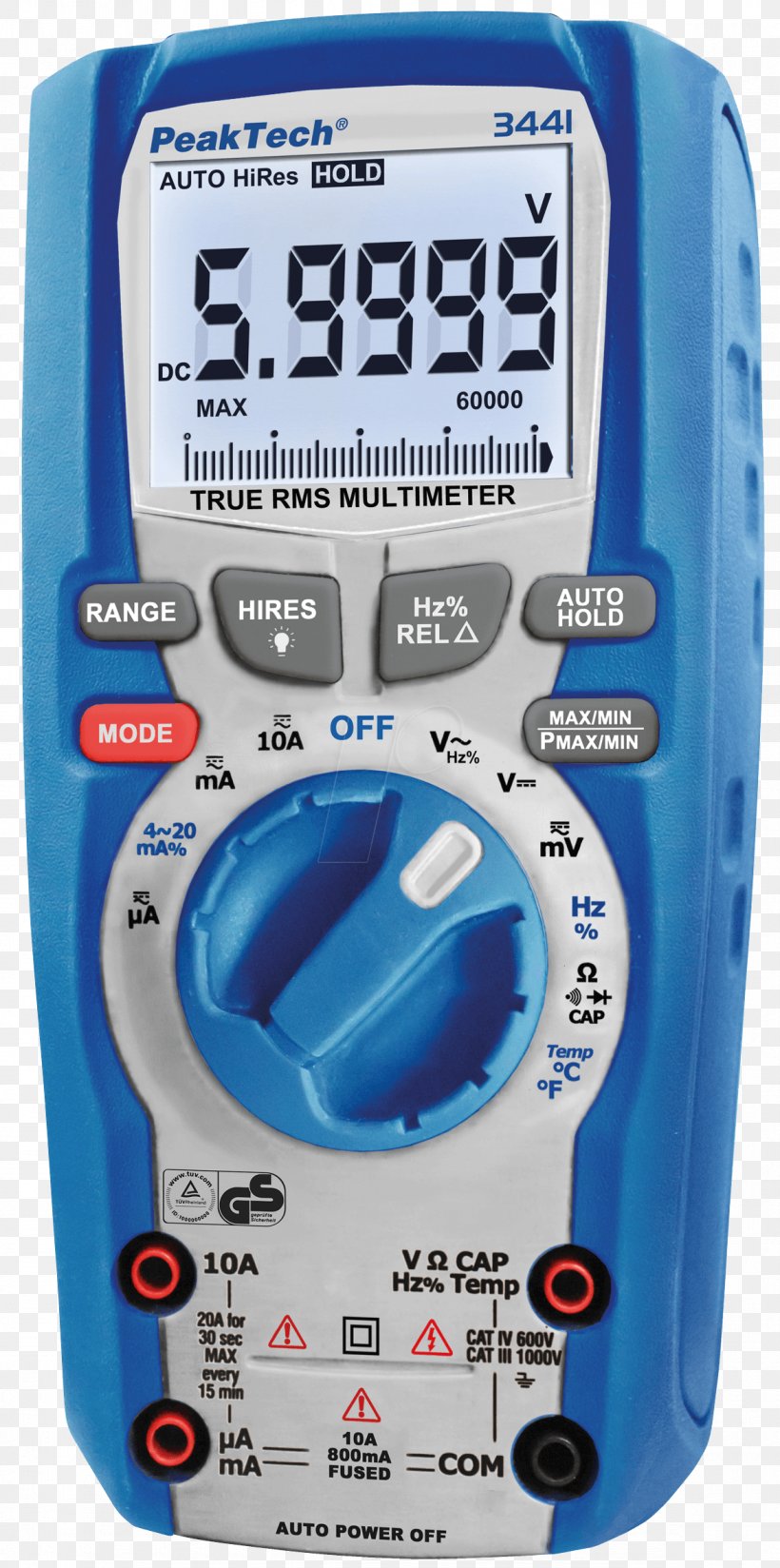 Digital Multimeter True RMS Converter Measurement Category Miernik Cyfrowy, PNG, 1175x2362px, Multimeter, Bargraf, Digital Multimeter, Electric Battery, Electric Current Download Free
