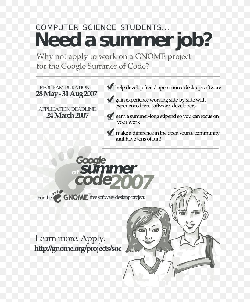 Google Summer Of Code Project Free Software, PNG, 765x990px, Watercolor, Cartoon, Flower, Frame, Heart Download Free