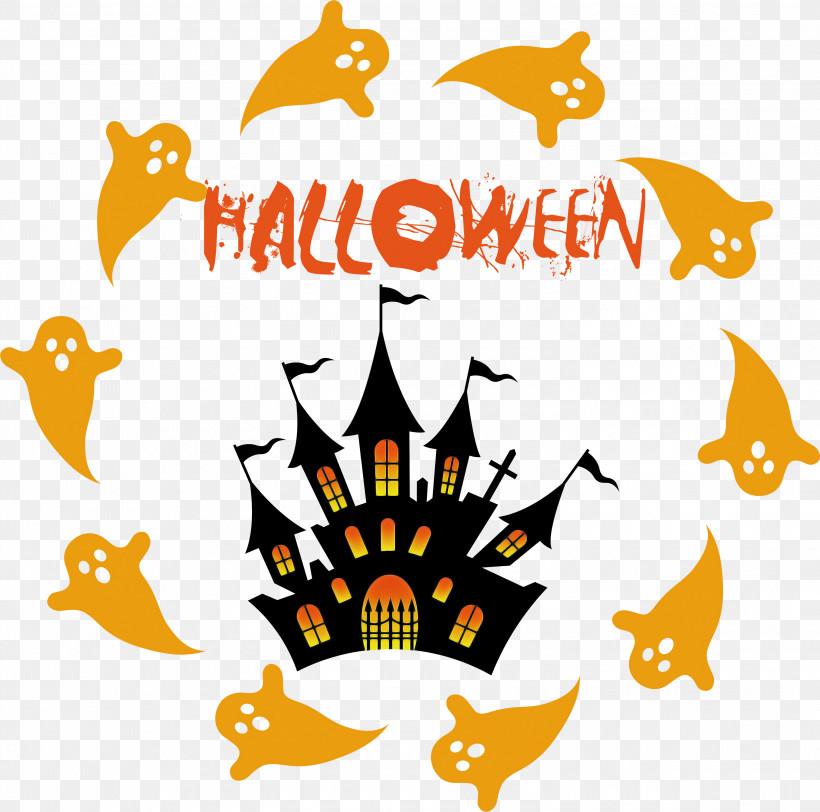 Happy Halloween, PNG, 3000x2971px, Happy Halloween, Logo, M, Meter, Tree Download Free