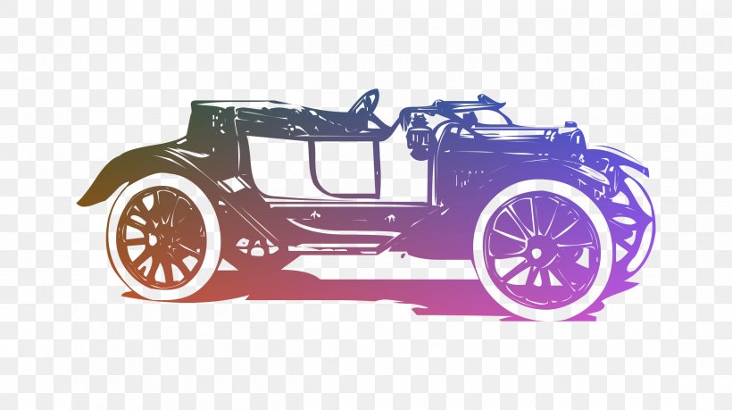 Vintage Car Graphic Design Vector Graphics, PNG, 2500x1400px, Car, Antique Car, Automotive Design, Classic, Classic Car Download Free