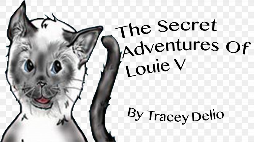 Whiskers Kitten Louie V Trims The Tree: The Secret Adventures Of Louie V Smithtown Cat, PNG, 5760x3240px, Watercolor, Cartoon, Flower, Frame, Heart Download Free