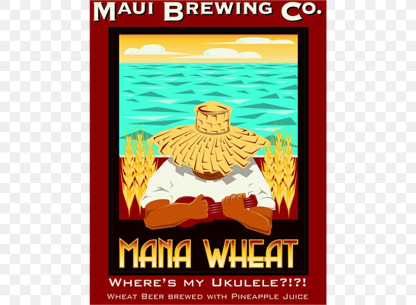 Maui Brewing Co. Beer Poster Organism Brewery, PNG, 600x600px, Maui Brewing Co, Advertising, Art, Beer, Brewery Download Free