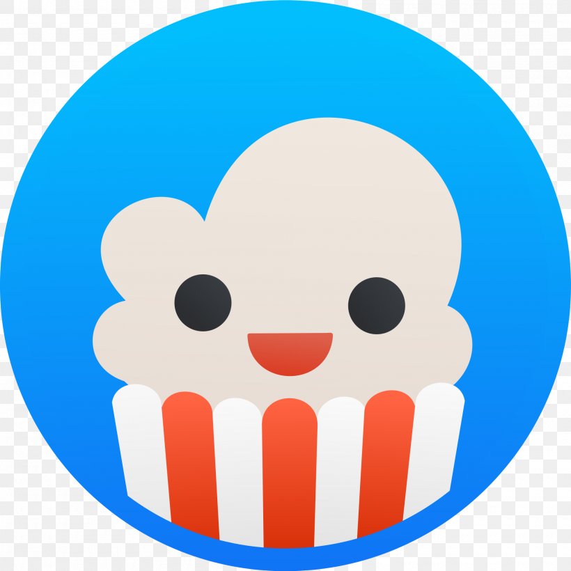 Popcorn Time Clip Art, PNG, 2000x2000px, Popcorn Time, Area, Blue, Computer Program, Computer Software Download Free