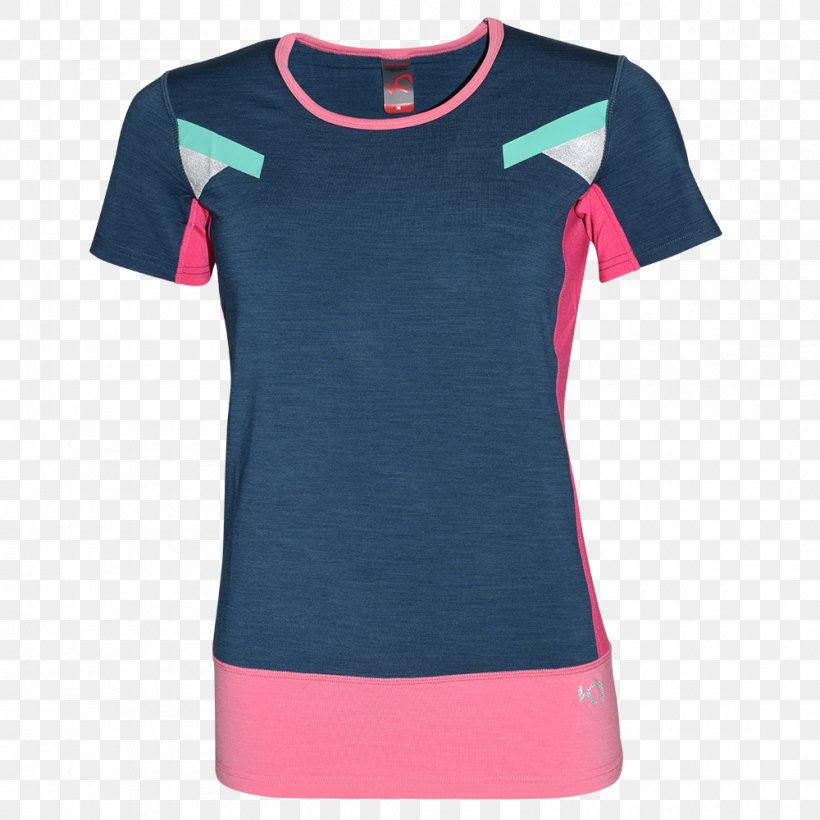 T-shirt Shoulder Sleeve Pink M, PNG, 1000x1000px, Tshirt, Active Shirt, Clothing, Magenta, Neck Download Free
