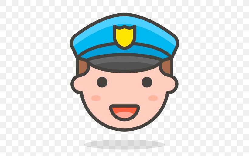 Clip Art Police Officer Vector Graphics, PNG, 512x512px, Police Officer, Cheek, Emoticon, Face, Facial Expression Download Free
