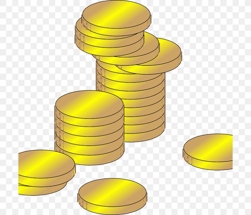 Clip Art Gold Coin Openclipart Money, PNG, 700x700px, Coin, Banknote, Currency, Cylinder, Dollar Coin Download Free