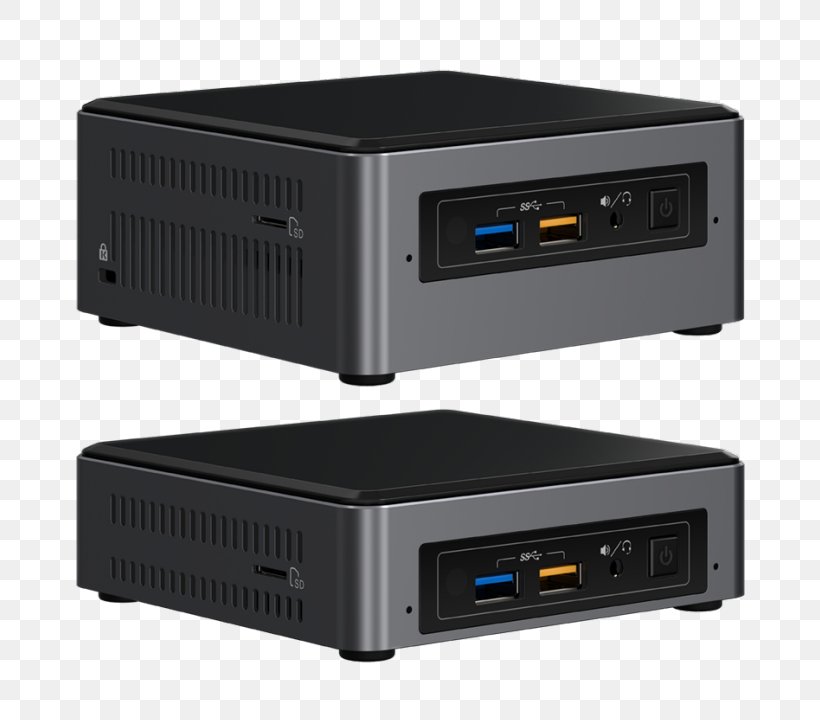 Intel Core I5 Next Unit Of Computing Small Form Factor Barebone Computers, PNG, 720x720px, Intel, Barebone Computers, Computer, Computer Component, Data Storage Device Download Free