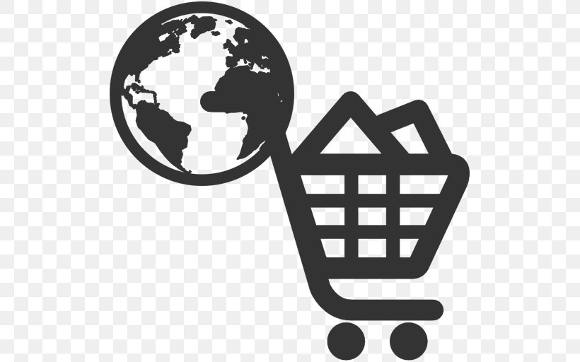 Shopping Cart Software E-commerce Download, PNG, 512x512px, Shopping Cart Software, Black And White, Brand, Ecommerce, Hand Download Free