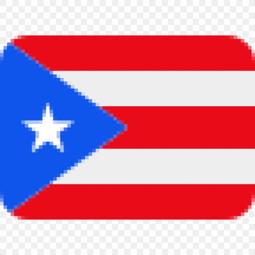 Flag Of Puerto Rico Hurricane Maria Emoji, PNG, 1024x1024px, Puerto Rico, Area, Blue, Country, Donald Trump Download Free