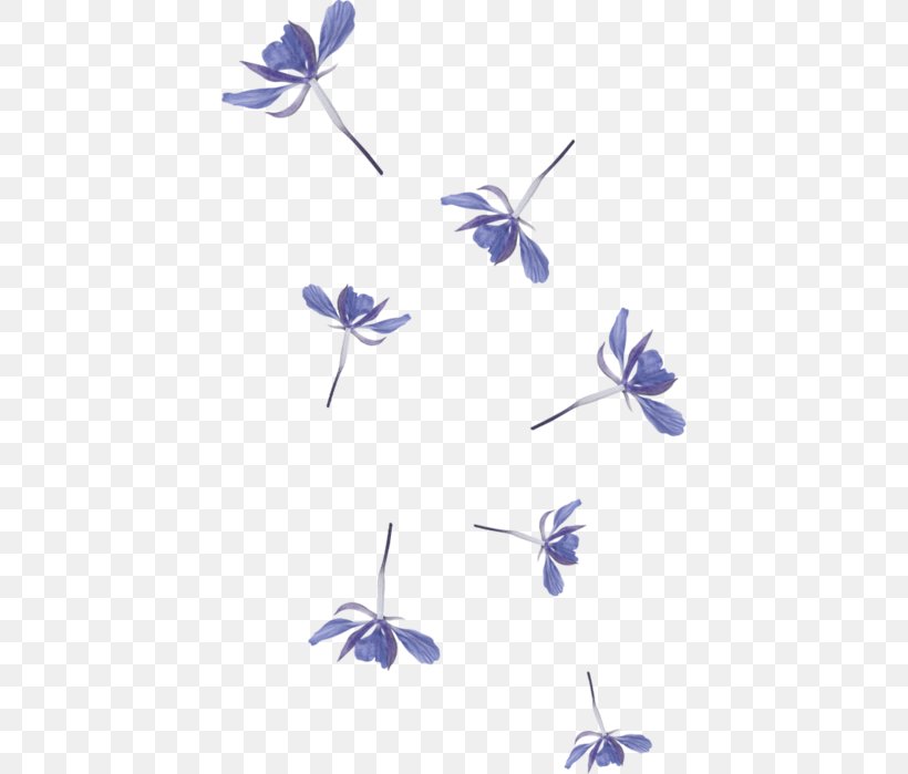 Flower Petal Clip Art, PNG, 420x699px, Flower, Blue, Branch, Butterfly, Flora Download Free