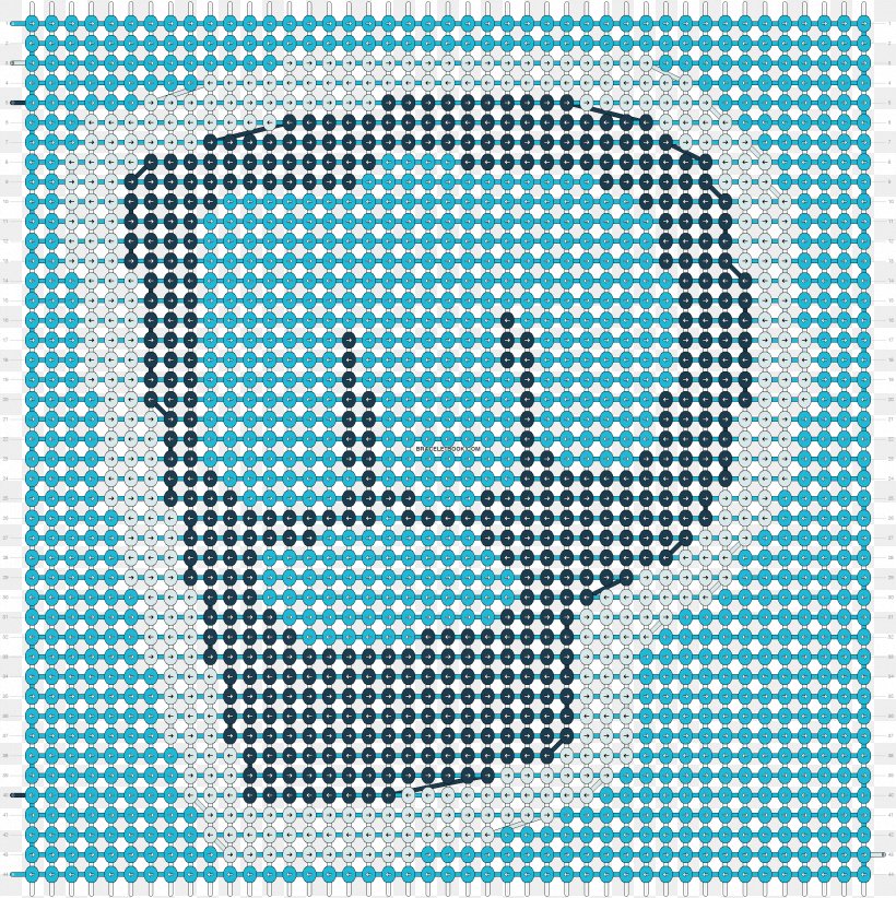 Bead Friendship Bracelet Barbecue Pattern, PNG, 2352x2360px, Bead, Aqua, Area, Barbecue, Beadwork Download Free
