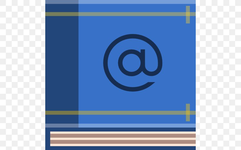 Blue Graphic Design Angle Area, PNG, 512x512px, Flat Design, Address Book, Area, Blue, Book Download Free
