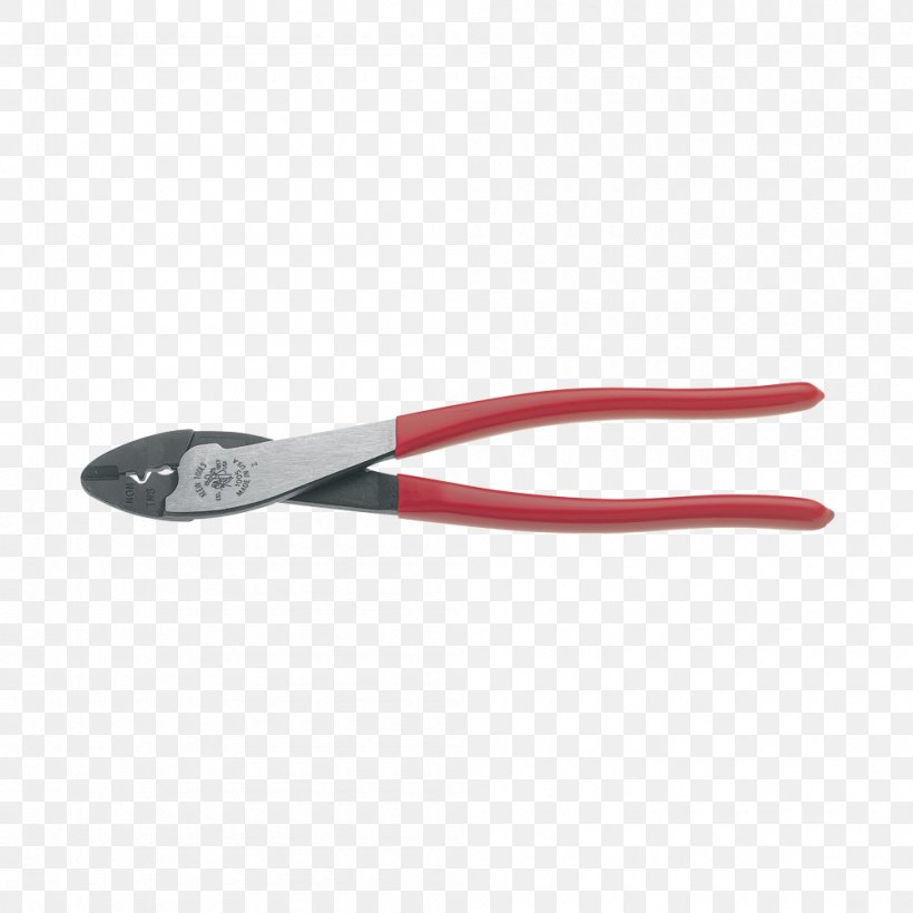 Crimp Wire Stripper American Wire Gauge Klein Tools Pliers, PNG, 1000x1000px, Crimp, American Wire Gauge, Cutting Tool, Diagonal Pliers, Electrical Cable Download Free