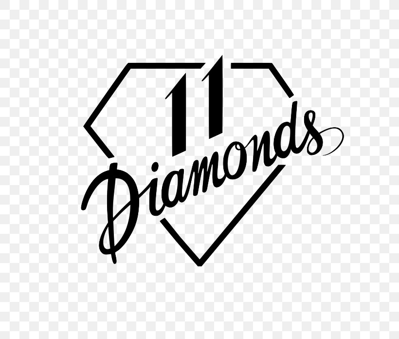 Logo Brand Product Design Eleven Diamonds, PNG, 696x696px, Logo, Album, Area, Black, Black And White Download Free