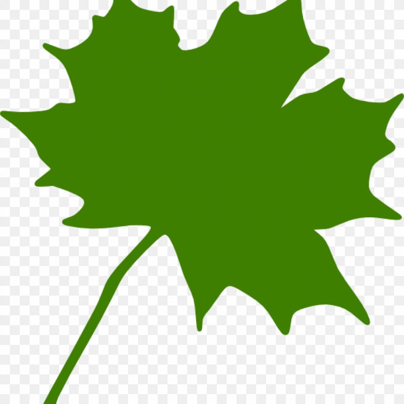 Maple Leaf Stencil Clip Art Image Illustration, PNG, 1024x1024px, Maple Leaf, Art, Black Maple, Canada, Green Download Free