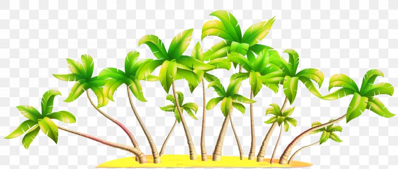Clip Art Vector Graphics Palm Trees Transparency, PNG, 3000x1275px, Palm Trees, Aquarium Decor, Coconut, Flower, Grass Download Free