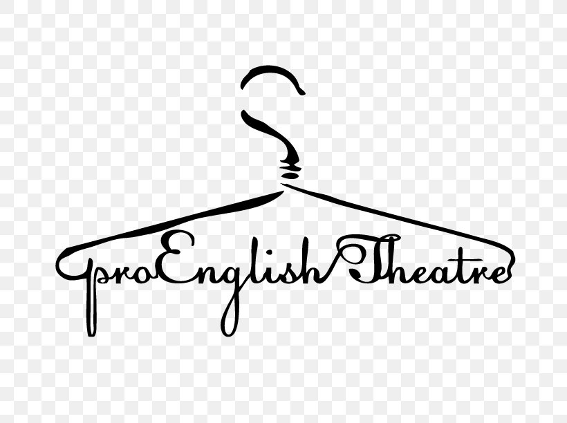 ProEnglish Theatre Foreign Language Logo Child, PNG, 792x612px, English, Area, Black, Black And White, Brand Download Free