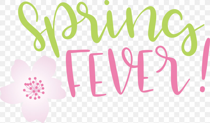 Spring Spring Fever, PNG, 2999x1770px, Spring, Feeling, Fever, Flower, Logo Download Free