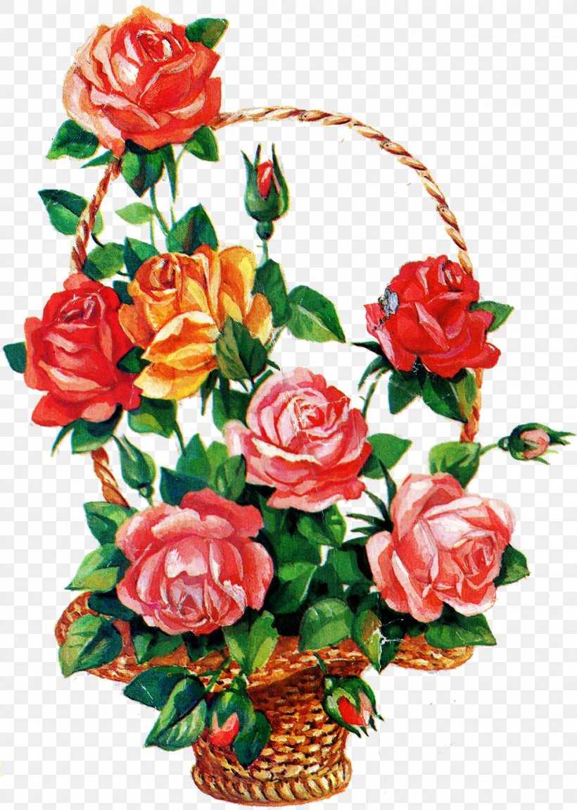 Советские открытки с розами
