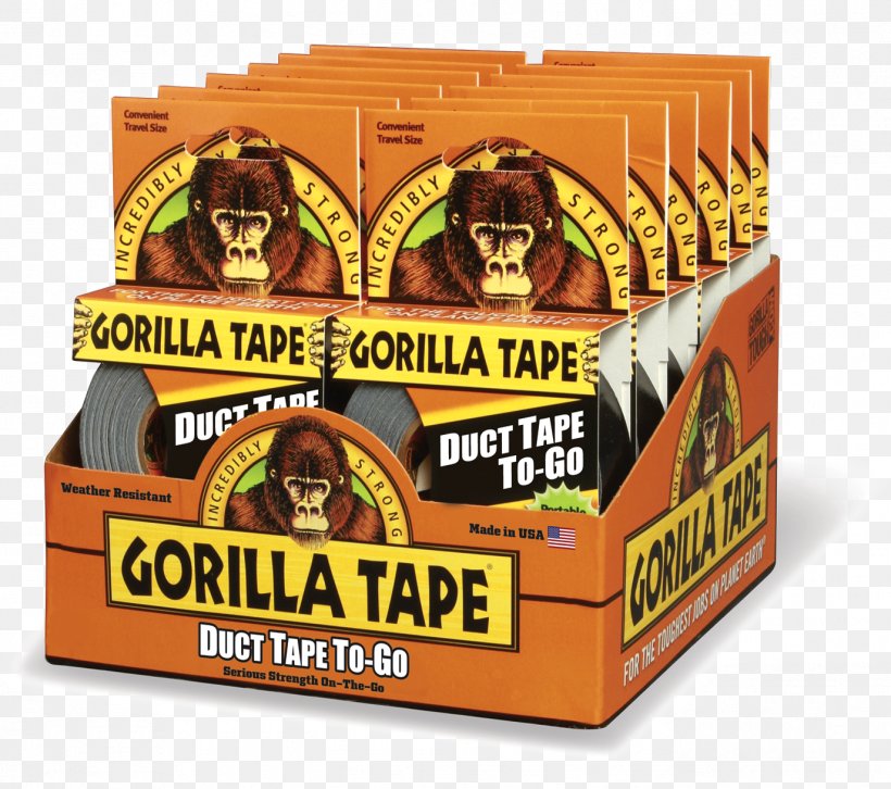 Adhesive Tape Gorilla Glue Gorilla Tape, PNG, 1374x1218px, Adhesive Tape, Brand, Centimeter, Gorilla, Gorilla Glue Download Free