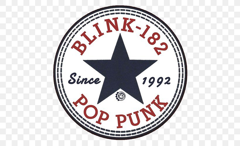 Blink-182 Punk Rock Converse, PNG, 500x500px, Punk Rock, Area, Art, Blink, Brand Download Free
