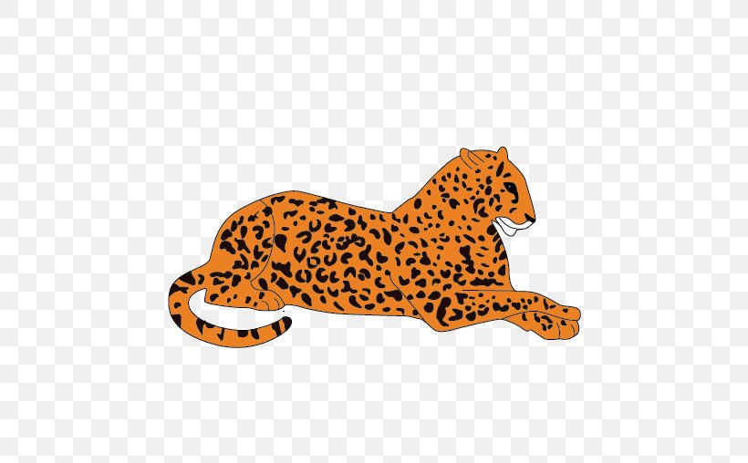 Cheetah Leopard Jaguar Terrestrial Animal Clip Art, PNG, 508x508px, Cheetah, Animal Figure, Big Cats, Carnivoran, Cat Like Mammal Download Free