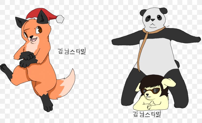 Gangnam Style Cartoon Furry Fandom Stuffed Animals & Cuddly Toys Canidae, PNG, 1600x972px, Watercolor, Cartoon, Flower, Frame, Heart Download Free